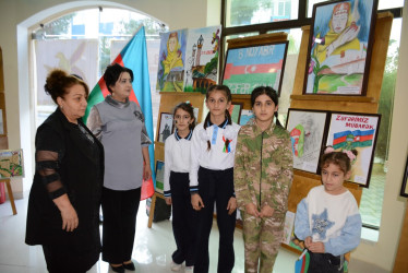 “Konstitusiya və Suverenlik İli -2025 “:Məktəblilər “Zəfər  nəğmələri“ oxudular