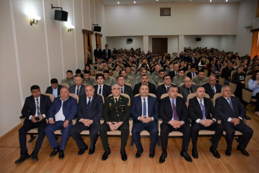 Tərtərdə Aprel döyüşlərinin 10-cu ildönümünə həsr edilmiş tədbir keçirilib