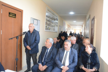 Rayon rəhbərinin növbəti səyyar-qəbul görüşü Köçərli kəndində keçirilib
