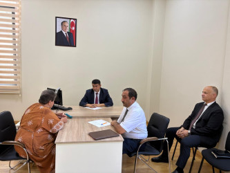 Tərtər Rayon İcra Hakimiyyətində vətəndaşların müraciətləri dinlənilib