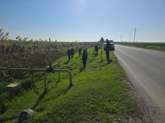 Tərtərdə “Şəhərsalma və Arxitektura İli” çərçivəsində yol kənarındakı obyektlər milli memarlıq üslubuna uyğunlaşdırılır