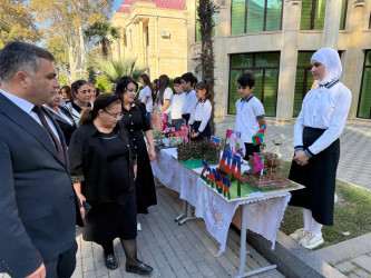 Tərtərdə “Konstitusiya və Suverenlik İli çərçivəsində və 8 noyabr - Zəfər Gününün beşinci ildönümü ilə bağlı rəsm və əl işlərindən ibarət müsabiqə keçirilib