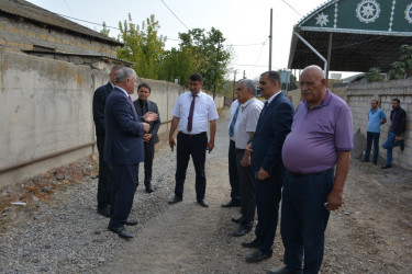 Şəhidlərin adı verilən küçələrdə əsaslı təmir işləri aparılır