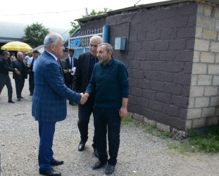 Rayon rəhbəri Birinci Qarabağ müharibəsi əlilinin atası, kənd ağsaqqalı, Qərbi Azərbaycan İcmasının üzvü Çərkəz Nağıyevin yas mərasimində iştrak edib