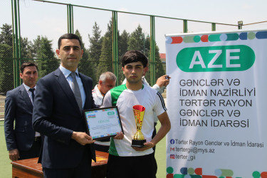 Tərtərdə “Heydər Əliyev ili” çərçivəsində mini-futbol turniri keçirilib