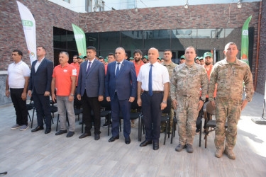 Tərtərdə “Gənc qazilərin yay düşərgəsi”-nin açılış mərasimi keçirilib