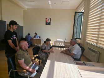 Tərtər Rayon İcra Hakimiyyətində mütəmadi olaraq vətəndaşların müraciətləri dinlənilir