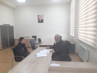 Tərtər Rayon İcra Hakimiyyətində mütəmadi olaraq vətəndaşlar qəbul edilir, onların problemlərinin həlli istiqamətində əməli addımlar atılır.