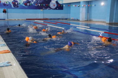 Tərtərdə üzməyi öyrənək layihəsi start götürüb.