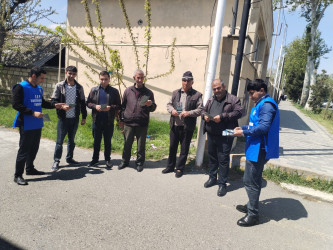 Tərtər rayonu ərazisində narkomanlığa və narkotik vasitələrin qanunsuz  dövriyyəsinə qarşı maarifləndirmə tədbirləri davam edir