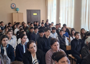 Tərtərdə “Narkotikə yox deyək!” və “Uşaqların zərərli informasiyadan qorunması” mövzusunda tədbir keçirilib