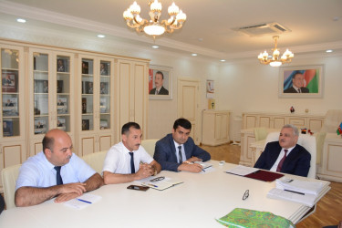 Tərtər Rayon İcra Hakimiyyətində karxana sahibləri ilə görüş keçirilib