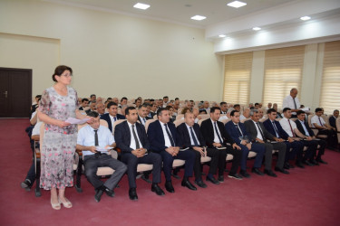 Tərtər Rayon İcra Hakimiyyətində növbəti aparat müşavirəsi keçirilib