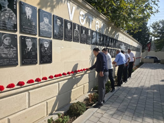 27 sentyabr Anım gününün altıncı ildönümü ilə əlaqədar rayon ərazisində şəhid məzarlarının və abidələrinin, baralyeflərin, şəkil lövhələrinin ətrafında təmizlik işləri aparılıb