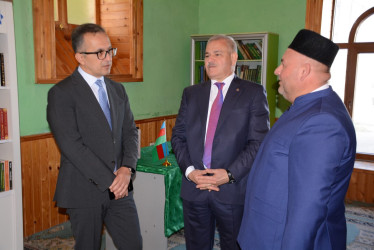 Dövlət Komitəsinin Sədri Tərtərdə Məscidləri ziyarət edib