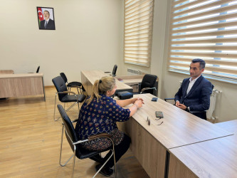 Tərtər Rayon İcra Hakimiyyətində mütəmadi olaraq vətəndaşların müraciətləri dinlənilir