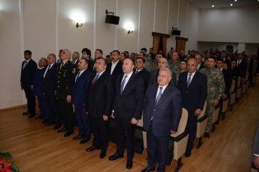 Tərtərdə Aprel döyüşlərinin 10-cu ildönümünə həsr edilmiş tədbir keçirilib