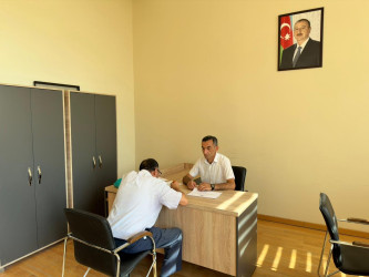 Tərtər Rayon İcra Hakimiyyətində mütəmadi olaraq vətəndaşların müraciətləri dinlənilir