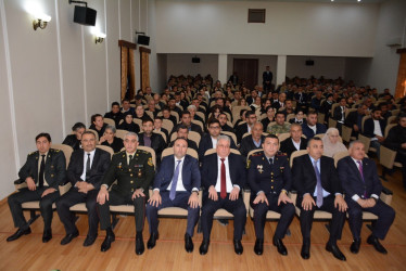 Tərtərdə Konstitusiya və Suverenlik İli çərçivəsində “Şanlı Zəfər tariximiz” adlı ümumrayon tədbiri keçirilib
