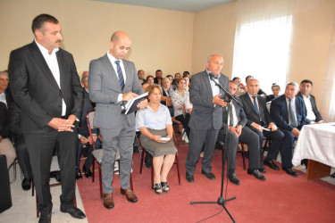 Tərtər Rayon İcra Hakimiyyətinin başçısı Müstəqim Məmmədovun növbəti səyyar-qəbul görüşü Dəmirçilər kəndində keçirilib