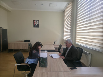 Tərtər Rayon İcra Hakimiyyətində mütəmadi olaraq vətəndaşların müraciətləri dinlənilir