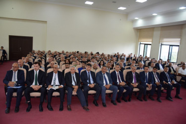Tərtərdə Toxum Sərgi-Satış Yarmarkası və “Aqrar sahədə dövlətin dəstək mexanizmləri” mövzusunda panel müzakirəsi keçirilib