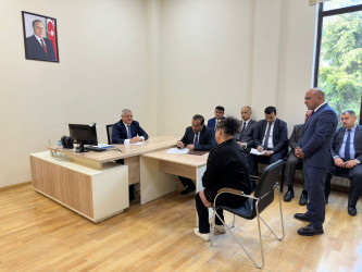Rayon rəhbəri tərəfindən növbəti dəfə vətəndaşların müraciətləri dinlənilib
