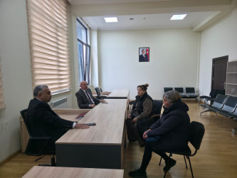 Tərtər Rayon İcra Hakimiyyətində mütəmadi olaraq vətəndaşların müraciətləri dinlənilir