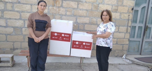 “YAŞAT” Fondu tərəfindən şəhid övladları üçün göndərilən hədiyyələr sahiblərinə çatdırılıb.