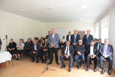 İcra başçısının Evoğlu kəndində səyyar-qəbul görüşü olub
