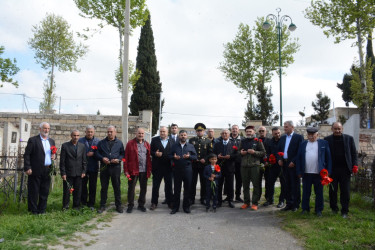Tərtərdə şəhid İnqilab Ağayevin doğum günü qeyd olunub