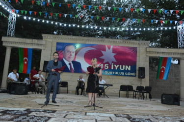 Tərtərdə 15 iyun Milli Qurtuluş Gününə həsr olunmuş konsert proqramı təşkil olunub