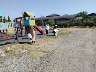 Tərtər şəhəri ərazisində iməclik aksiyası keçirilib