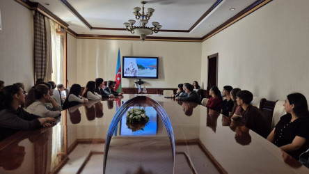 Tərtərdə “18 Oktyabr – Müstəqilliyin Bərpası Günü”nə həsr olunmuş “Əbədi müstəqilliyimiz” adlı tədbir keçirilib.
