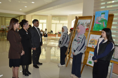 Tərtərdə Xocalı soyqırımının 34-cü ildönümünə həsr olunmuş rəsm müsabiqəsi keçirilib