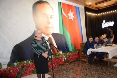 Tərtərdə Ümummilli Liderin anım günü münasibətilə ehsan süfrəsi açılıb