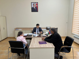 Tərtər Rayon İcra Hakimiyyətində mütəmadi olaraq vətəndaşların müraciətləri dinlənilir