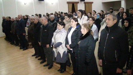 Tərtərdə 20 Yanvar faciəsinin 36-cı ildönümünə həsr olunmuş film nümayiş etdirilib