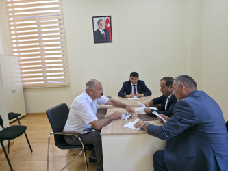 Tərtər Rayon İcra Hakimiyyətində vətəndaşların müraciətləri dinlənilib