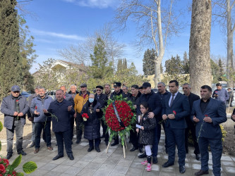 Tərtərdə Azərbaycanın Milli Qəhrəmanı Elman Hüseynovun doğum günü münasibəti ilə tədbir keçirilib