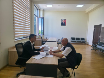 Tərtər Rayon İcra Hakimiyyətində mütəmadi olaraq vətəndaşların müraciətləri dinlənilir