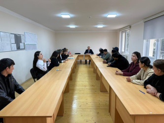 Azərbaycan ədəbi dilinin düzgün tətbiqi ilə bağlı maarifləndirici tədbir keçirilib