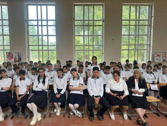 Hüsənli kənd tam orta məktəbində maarifləndirici tədbir keçirilib
