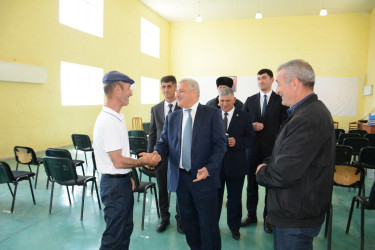 Rayon rəhbərinin növbəti səyyar-qəbul görüşü Kəngərli kəndində keçirilib