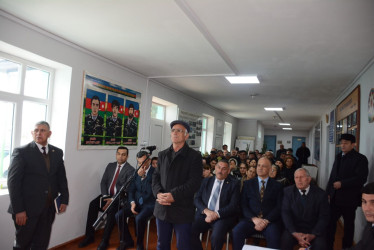 Rayon rəhbərinin növbəti səyyar-qəbul görüşü Təzəkənd kəndində keçirilib