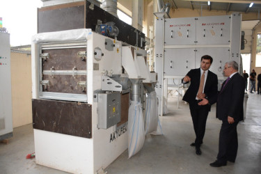 İcra başçısı Tərtər Bölgə Təcrübə Stansiyasında görülən işlərə baxış keçirib