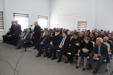 İcra başçısının Azad Qaraqoyunlu kəndində səyyar-qəbul görüşü olub