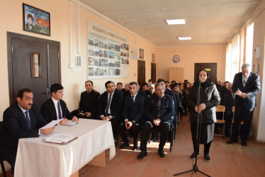 Rayon rəhbərinin növbəti səyyar-qəbul görüşü Alışarlı kəndində keçirilib