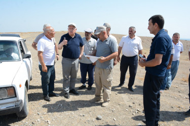 Borsunlu kənd sakinlərinin müraciətləri öz həllini tapıb
