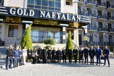 Tərtərli şəhid ailələri müalicə və istirahət üçün Naftalan şəhərinə yola salınıb
